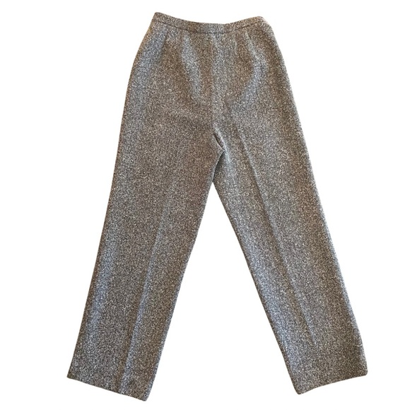 Vintage Black and White Twill Pantsuit (M) - Picture 8 of 12